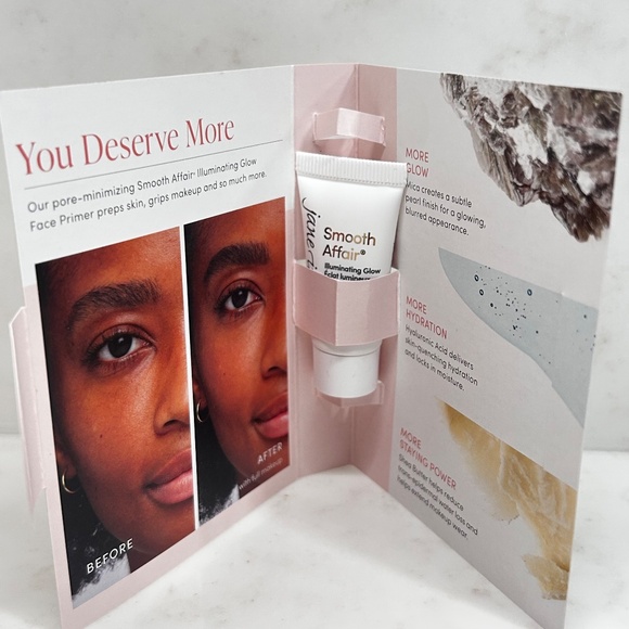 2x Jane Iredale Smooth Affair Illuminating Glow Primer - Total 0.48 fl oz - Picture 3 of 6